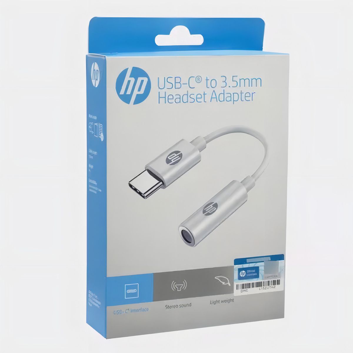 HP - ADAPTADOR DE AUDIO USB-C A 3.5 BLANCO HP DHC-TC130
