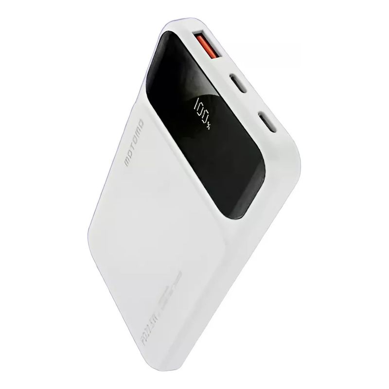 MOTOMO - Cargador Power Bank Pd22.5w/10000mah Negro Motomo Pobamo39