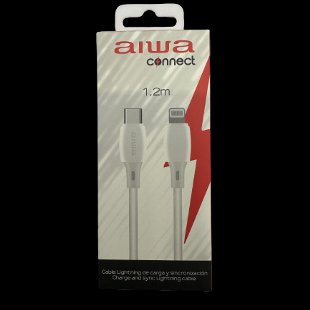 AIWA - Cable Aiwa Lightning Usb 1.2 Mts Aiwa awcs1cl4w
