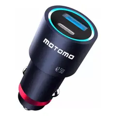 MOTOMO - Cargador De Auto Dc-111 42.5w Usb 22.4w Pd20w Au07