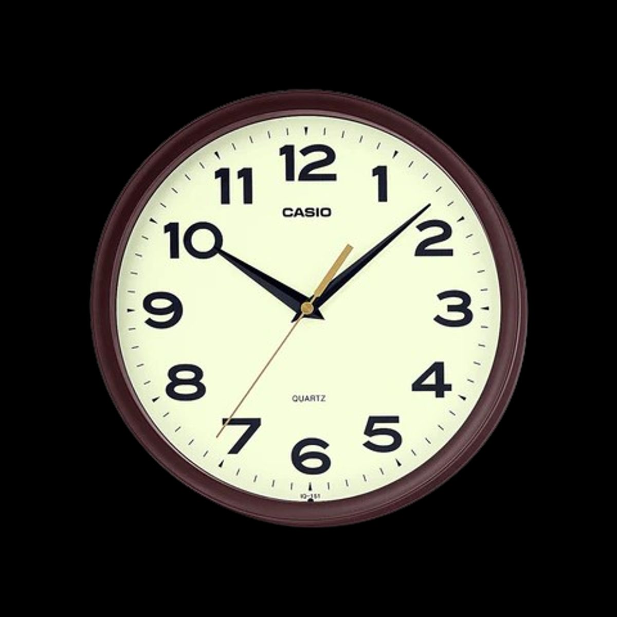 CASIO - RELOJ MURAL CASIO IQ151-5DF ANALOGO