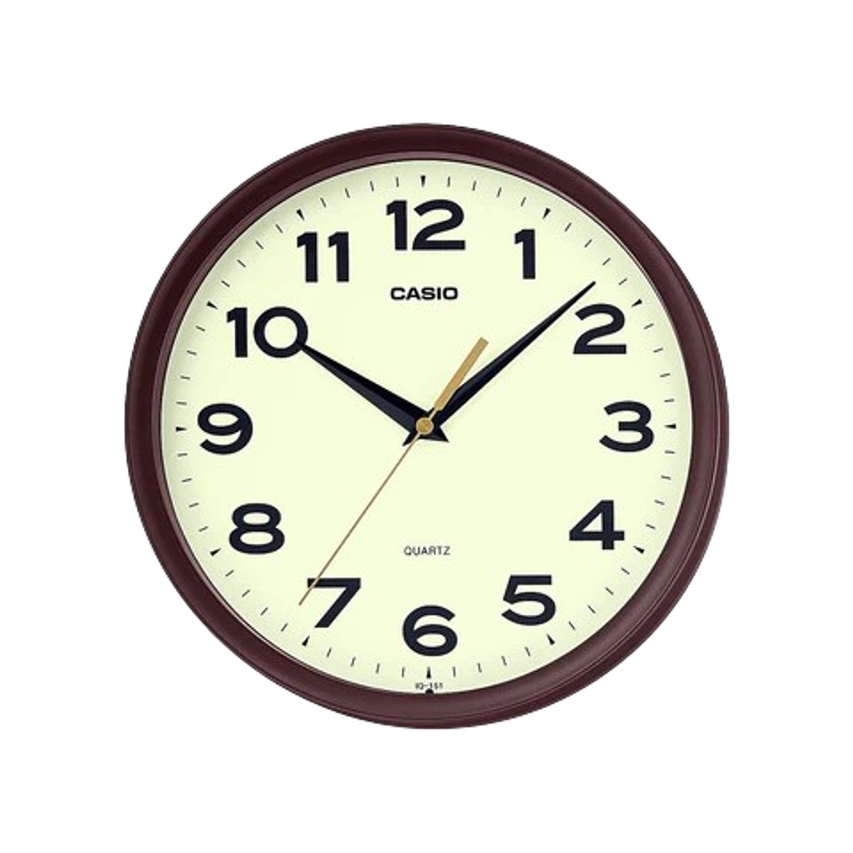 CASIO - RELOJ MURAL CASIO IQ151-5DF ANALOGO