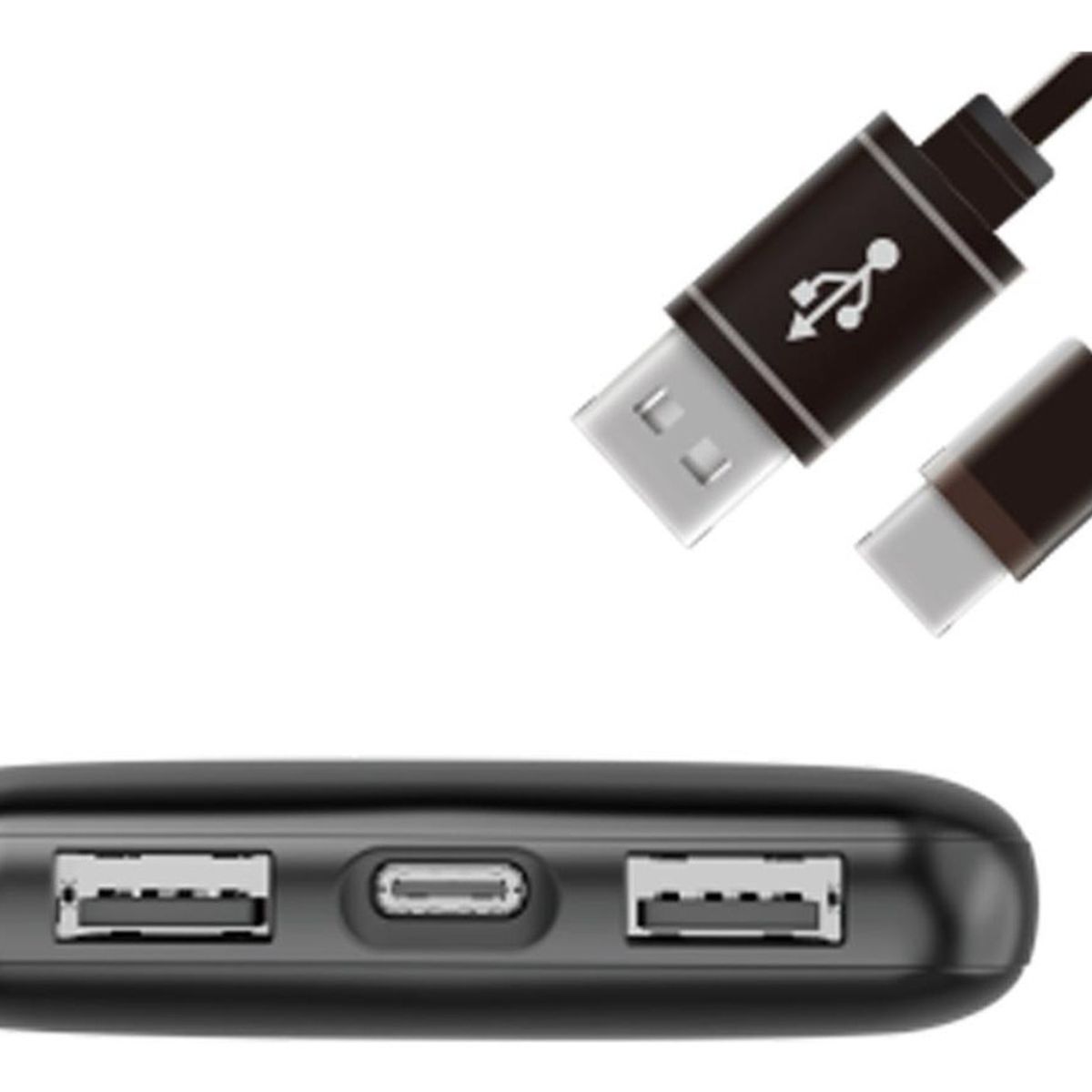 ENERGIZER - Power Bank Max 10.000mah 2.1a/10.5w Energizer Ue10074_bk