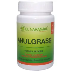 EL NARANJAL TIENDA NATURISTA - ANULGRASS TE VERDE L-CARNITINA SPIRULINA CROMO 60 VCAPS