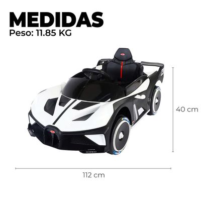 Imagen 2 del producto Auto Electrico Deportivo Con Control Remoto Luces y Sonido
