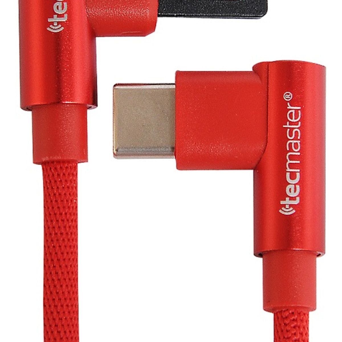 TECMASTER - CABLE USB TYPE-C 1 MTS/2.4 AMP REVERSIBLE 90° TECMASTER TM-CB-TC90RD