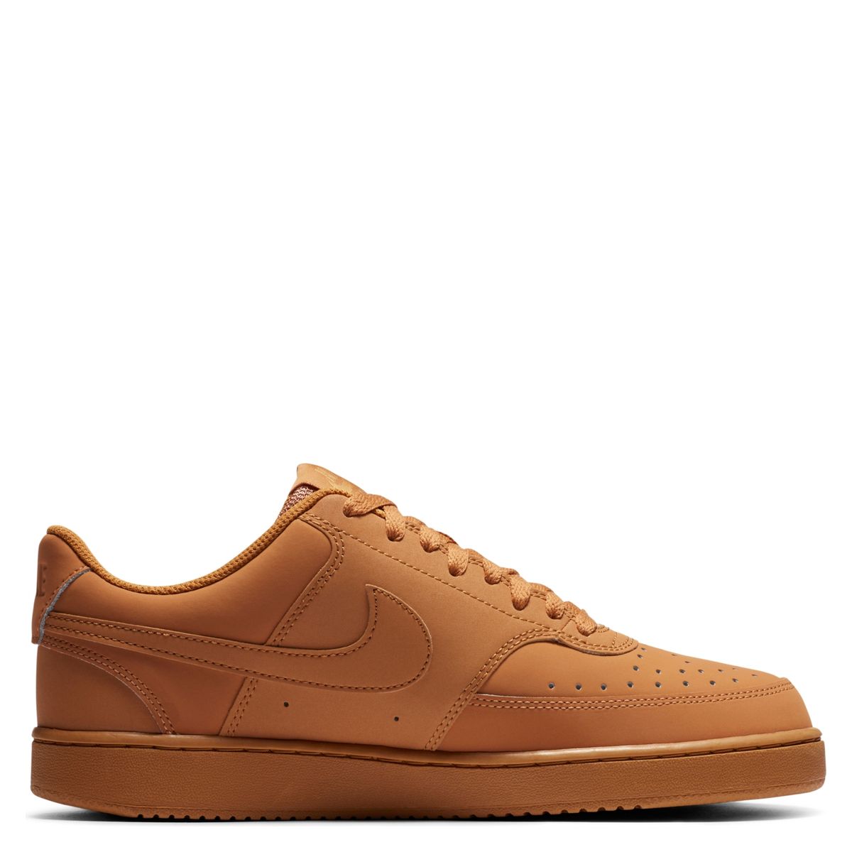 NIKE - Court Vision Low Zapatilla Urbana Hombre Cuero Cafe Nike