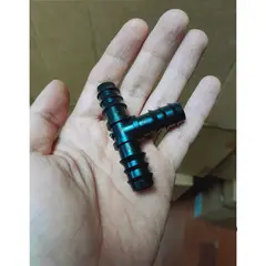 GENERICO - Pack 25 TEE 16mm Plansa Polietileno 1/2 Pulgada Riego