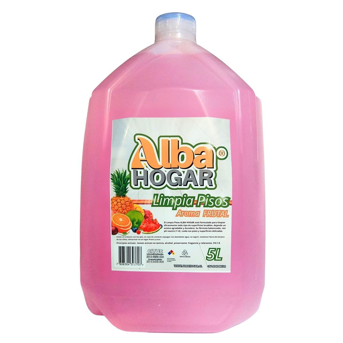 GENERICO - Limpia Pisos Alba Hogar Aroma Frutal Multiuso 5L