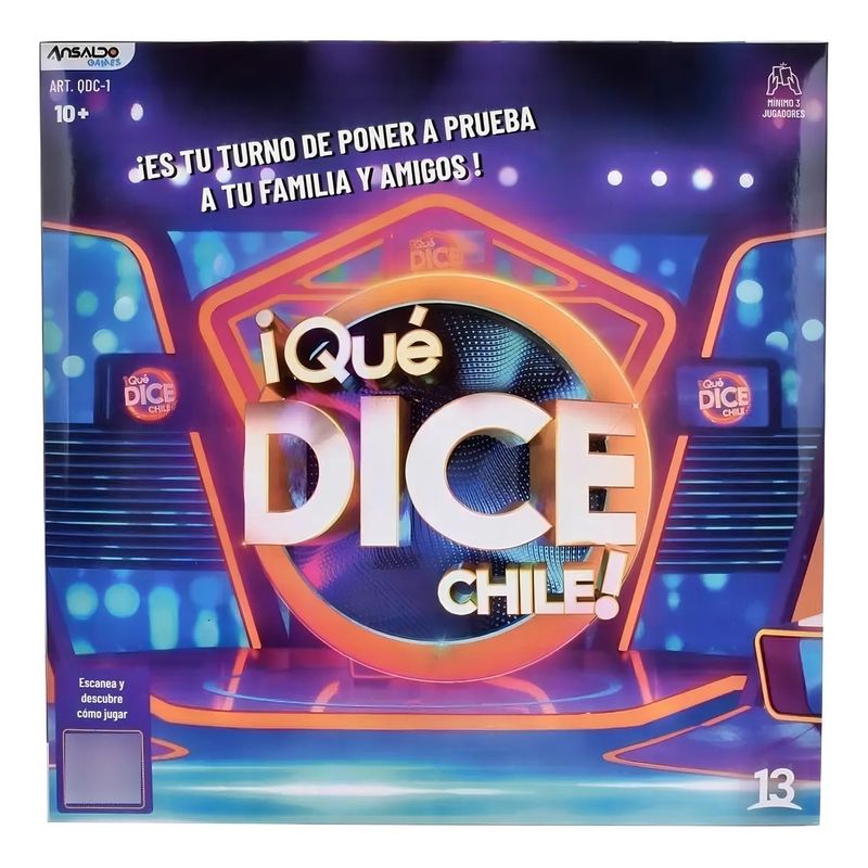 HASBRO - ¡Qué Dice Chile Juego de Mesa