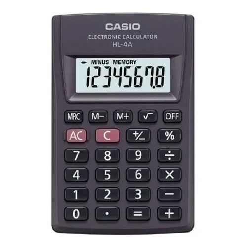 Calculadora Hl-4A color negro