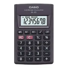 CASIO - Calculadora Hl-4A color negro