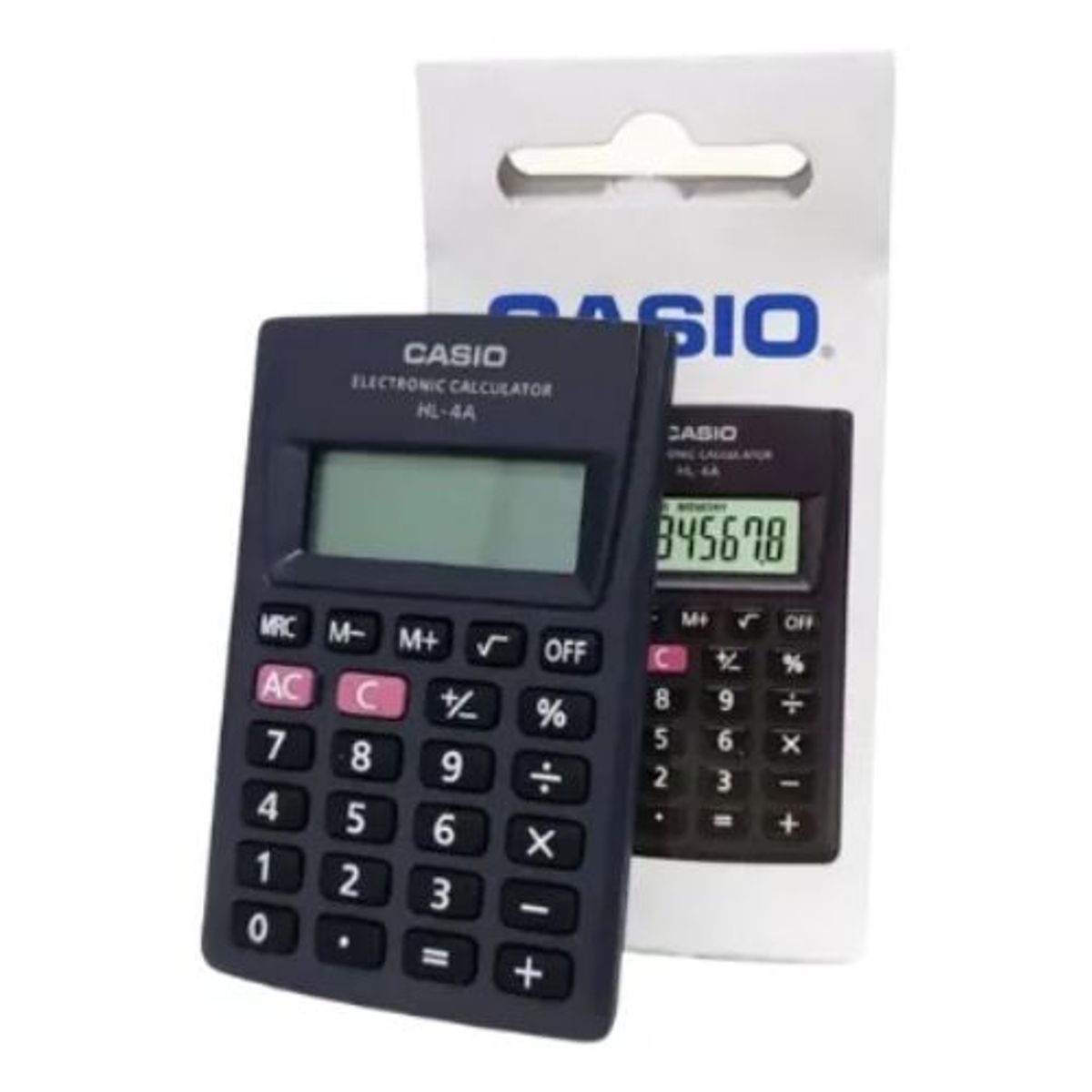 CASIO - Calculadora Casio Hl-4A color negro