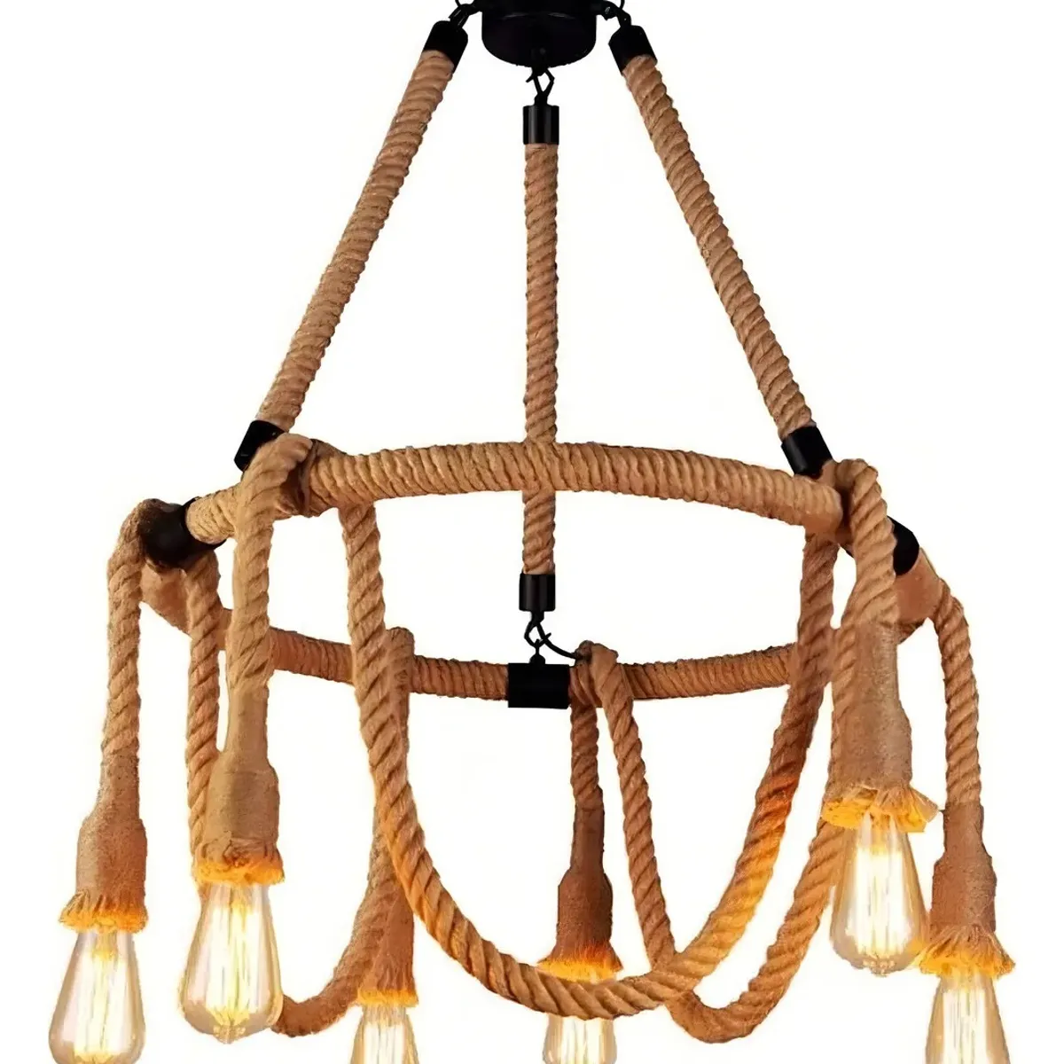 GENERICO - Lampara De Techo Colgante Vintage Rustica