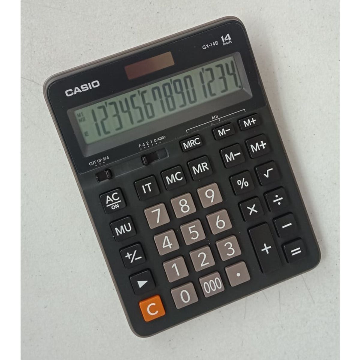 CASIO - CALCULADORA CASIO GX14B TAMAÑO GRANDE 14 DIGITOS