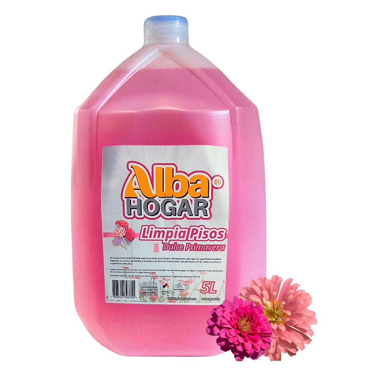 GENERICO - Limpia Pisos Alba Hogar Aroma Dulce Primavera Multiuso 5 Litros