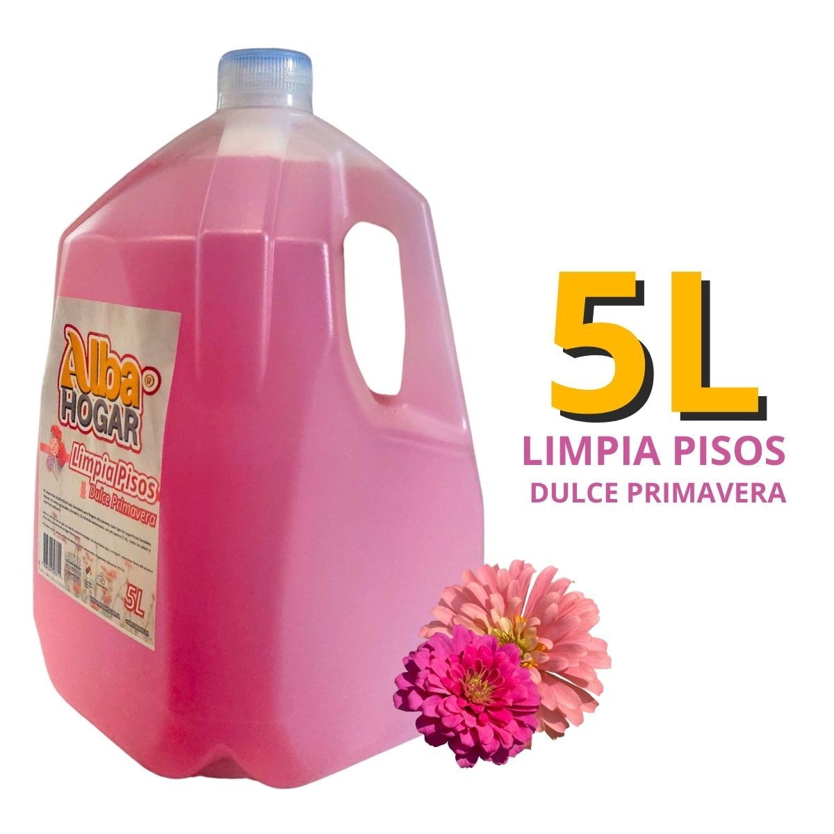 GENERICO - Limpia Pisos Alba Hogar Aroma Dulce Primavera Multiuso 5 Litros