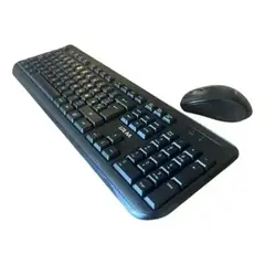 GENERICO - Combo Teclado Inalámbrico 104 teclas Mas mouse, modelo KM01