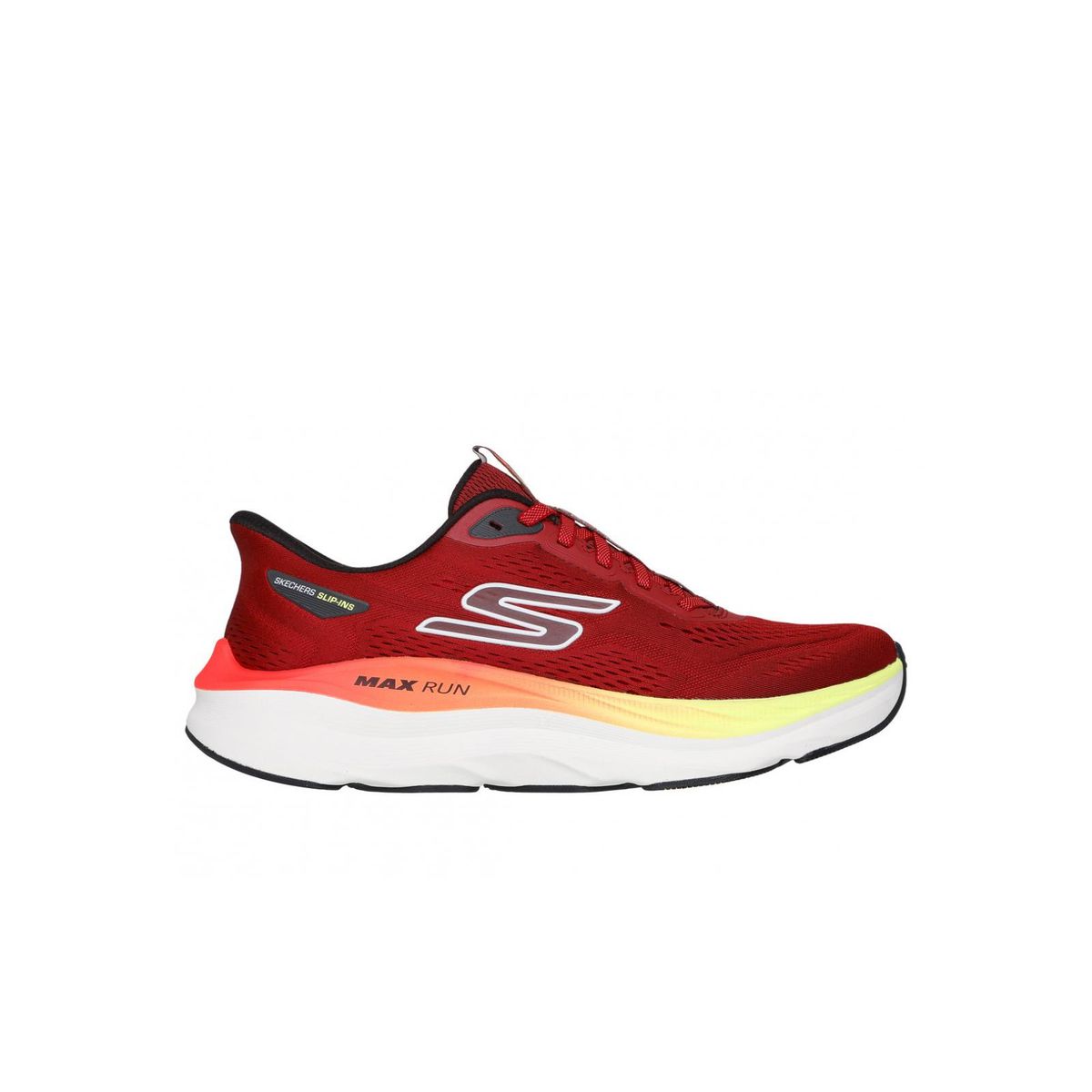 SKECHERS - Zapatillas Hombre Slip-ins Max Run Rojo Skechers