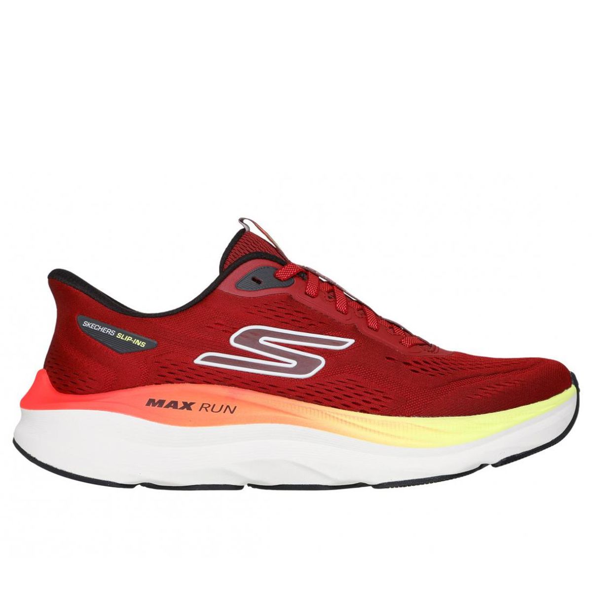 SKECHERS - Zapatillas Hombre Slip-ins Max Run Rojo Skechers