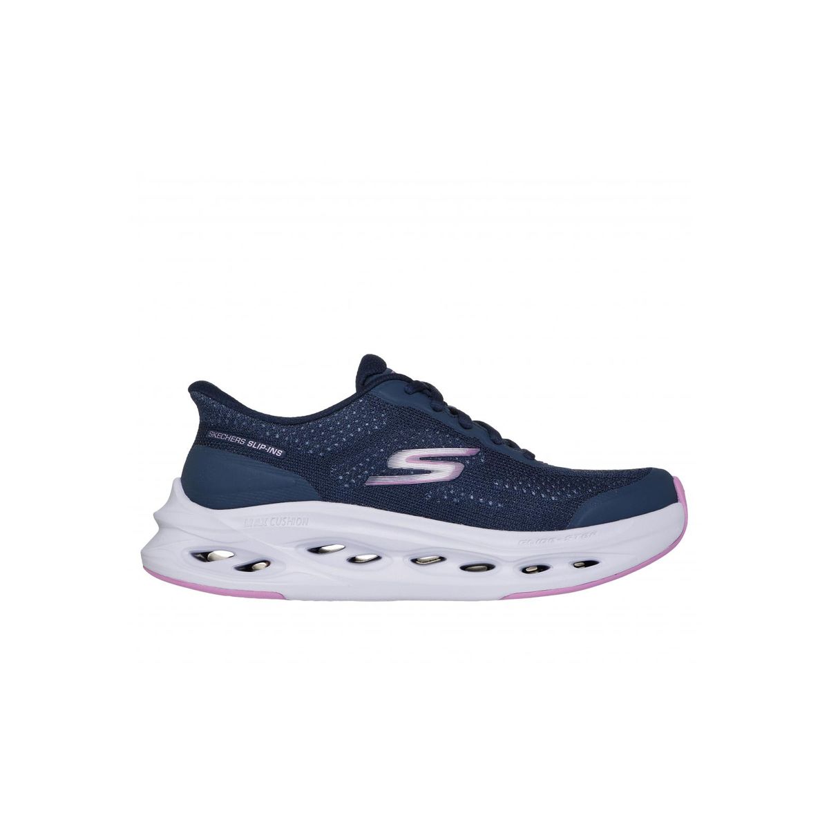 SKECHERS - Zapatillas Mujer Slip-ins Max Cushioning Glide-Step Hartford Azul Skechers