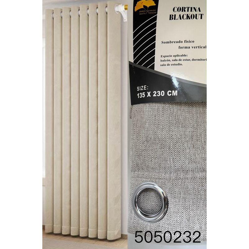 GENERICO - CORTINA BLACKOUT135x230CM
