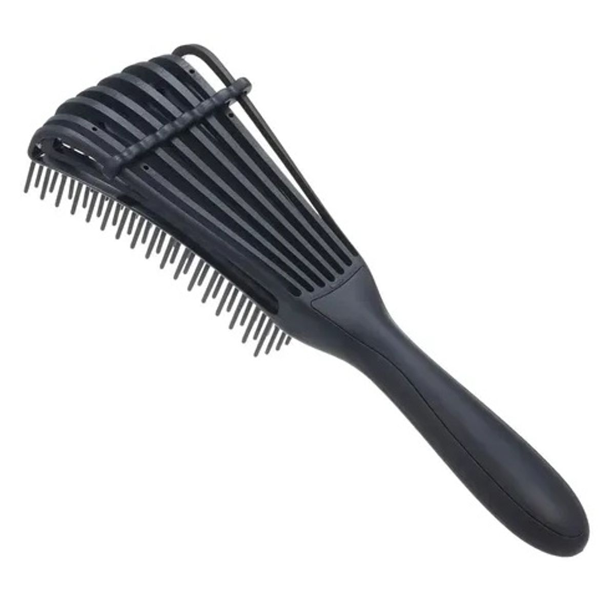 GENERICO - Cepillo Flexible Desenredante Y Definidor De Rizos Negro