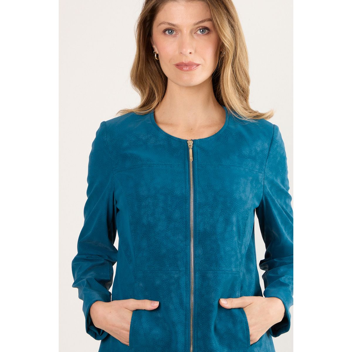 MA GRIFFE - Chaqueta Mujer Petroleo Magriffe