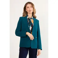 MA GRIFFE - Blazer Mujer Petroleo Magriffe