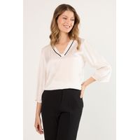 Blusas Manga Larga Mujer Crudo Magriffe