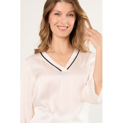 Imagen 2 del producto Blusas Manga Larga Mujer Crudo Magriffe