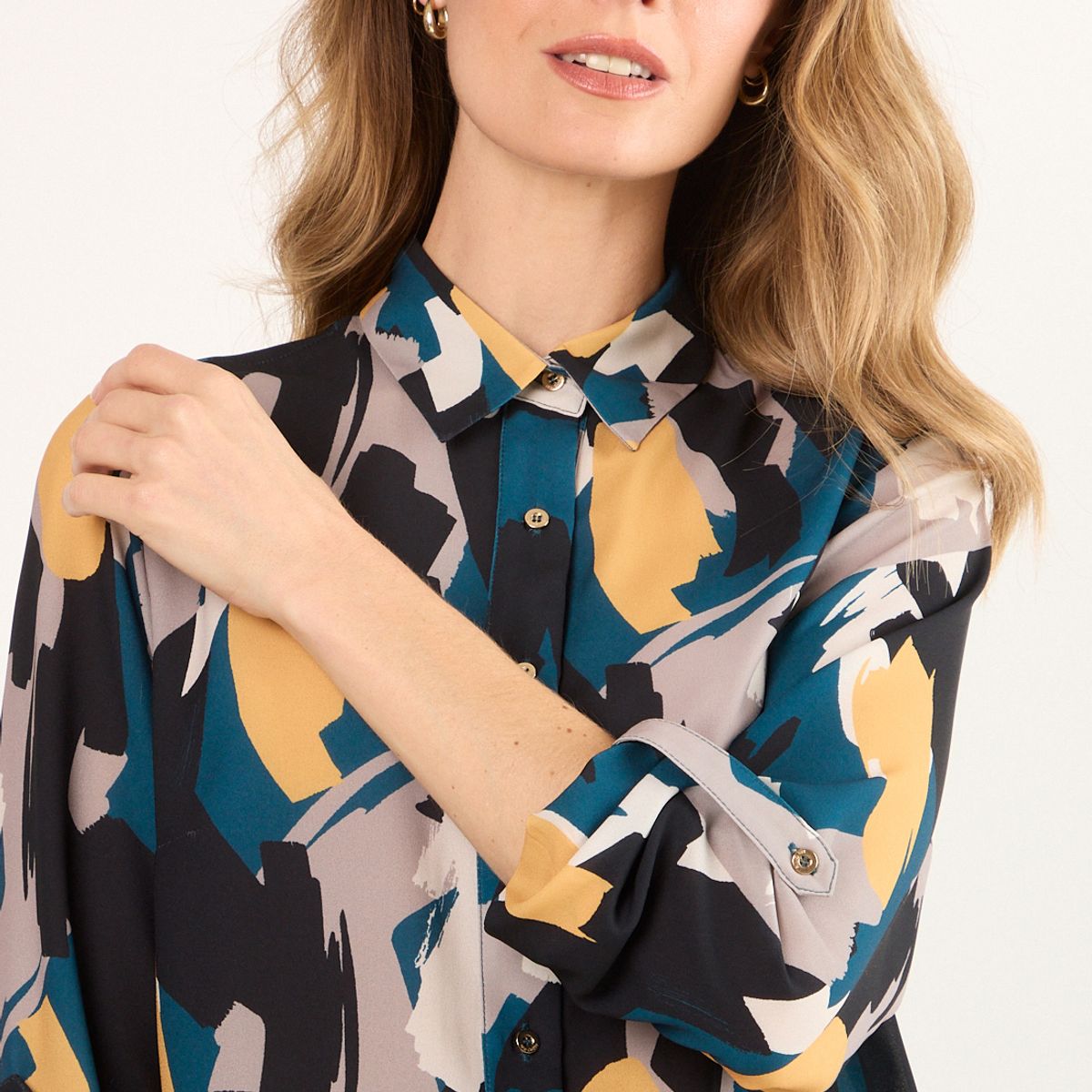 MA GRIFFE - Blusas Manga Larga Mujer Negro Magriffe