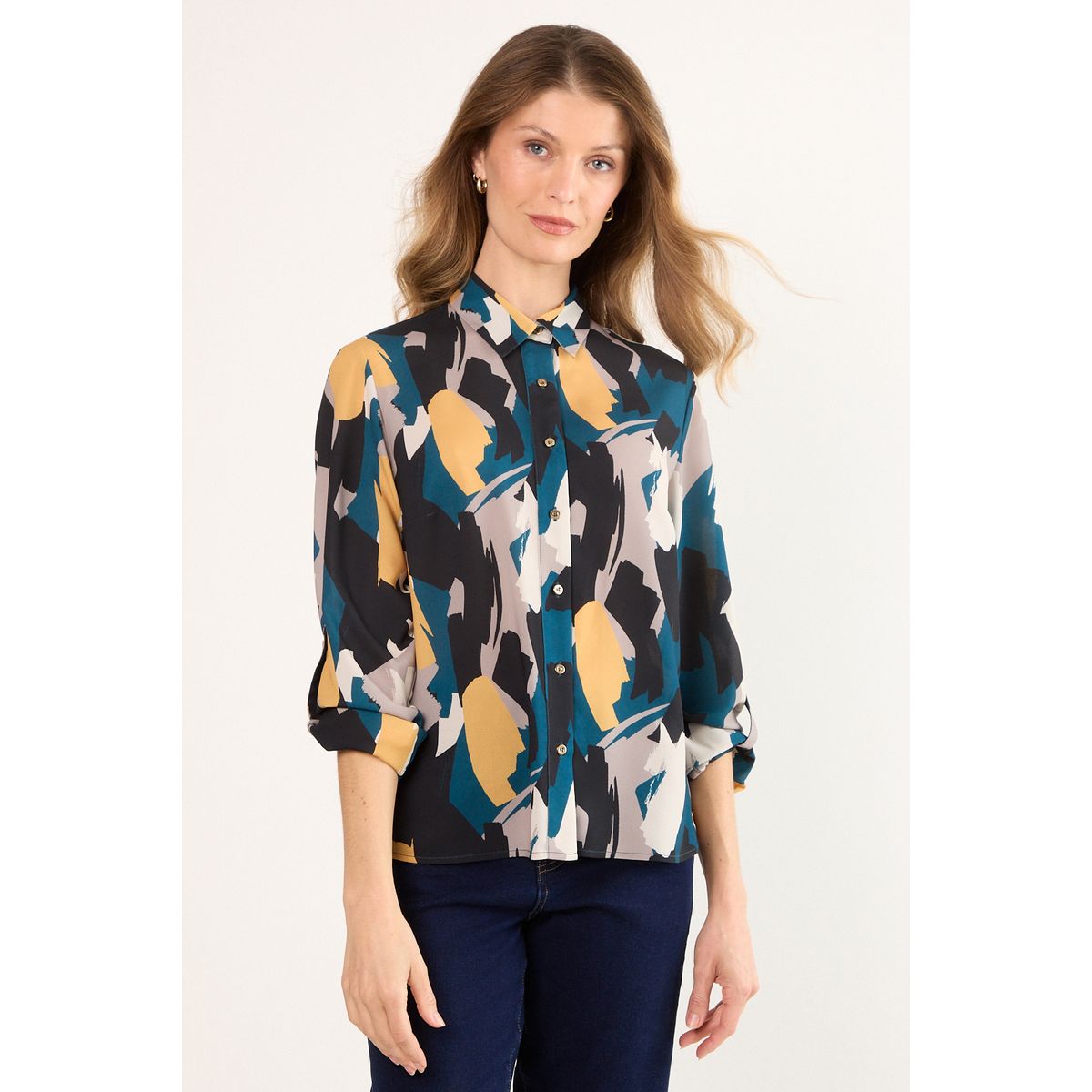 MA GRIFFE - Blusas Manga Larga Mujer Negro Magriffe