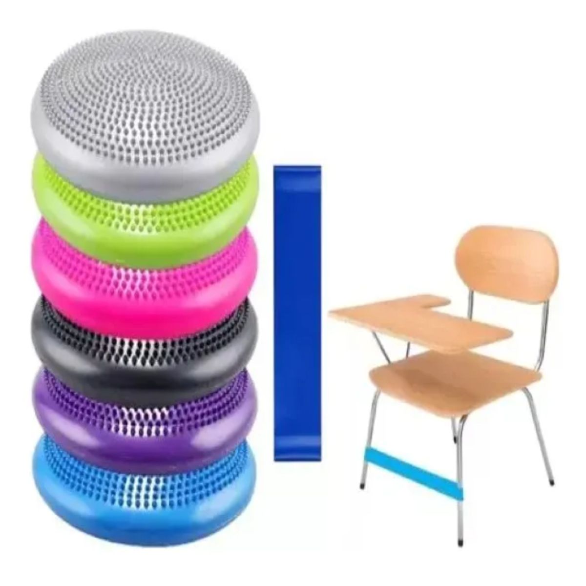 GENERICO - Banda Y Cojín Sensorial Antiestrés Para Niños Tea - Tdah