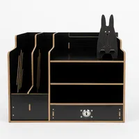 Organizador De Lápices Plumones Escritorio Oficina Con Llave