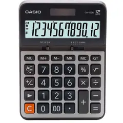 CASIO - CALCULADORA GX120B SOLAR PILA 12 DIGITOS CUBIERTA METAL