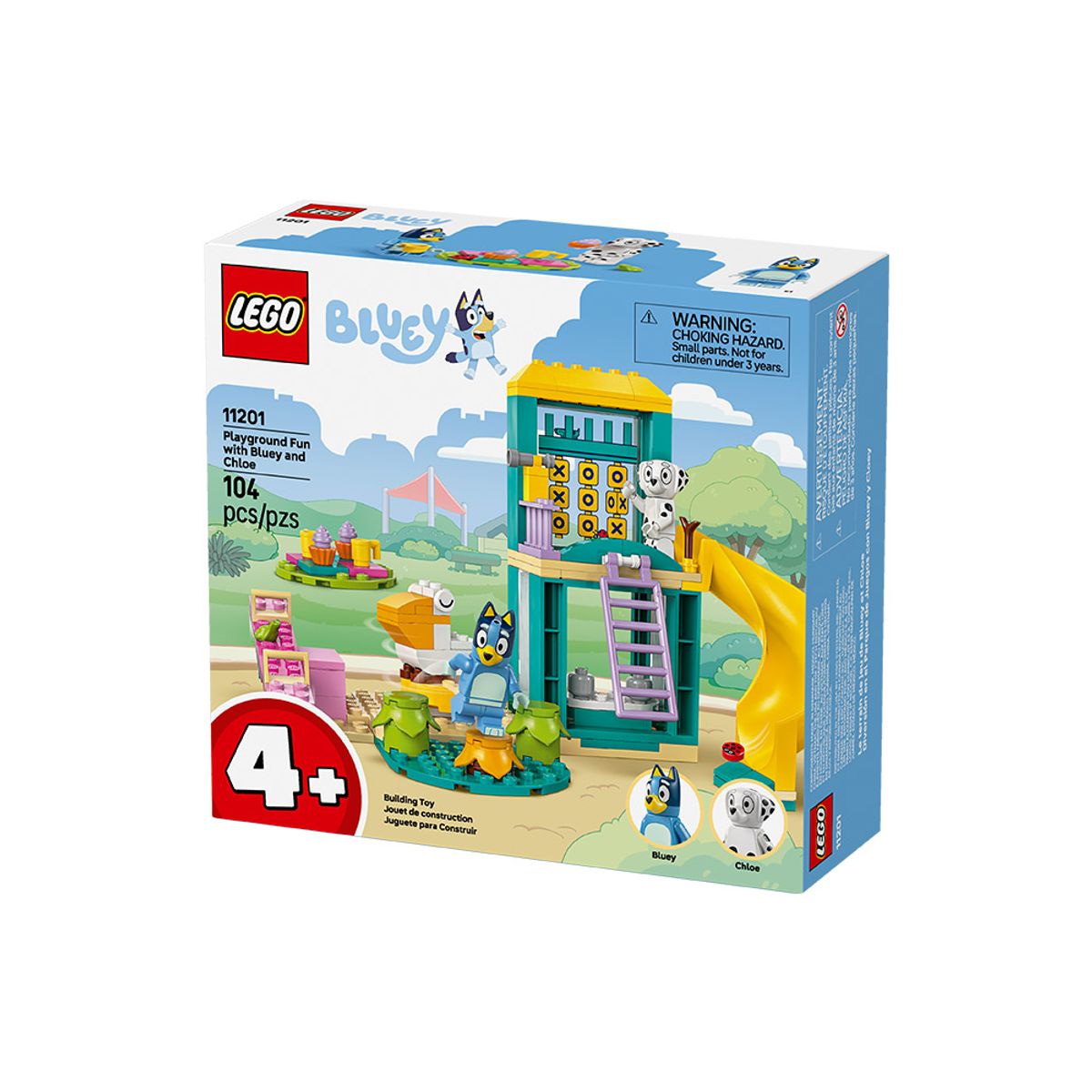 LEGO - Diversión en el Parque de Juegos con Bluey y Chloe (11201)