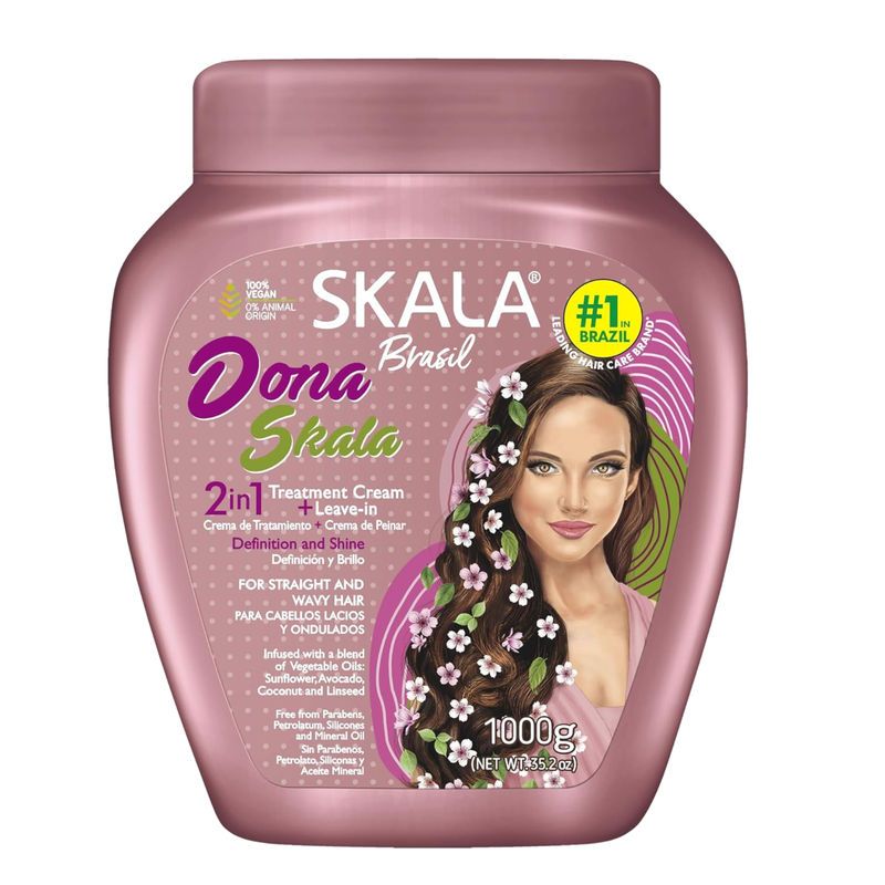 SKALA - Mascarilla Capilar SKALA Dona Skala 2 en 1 Vitalidad y Brillo - 1 Kg