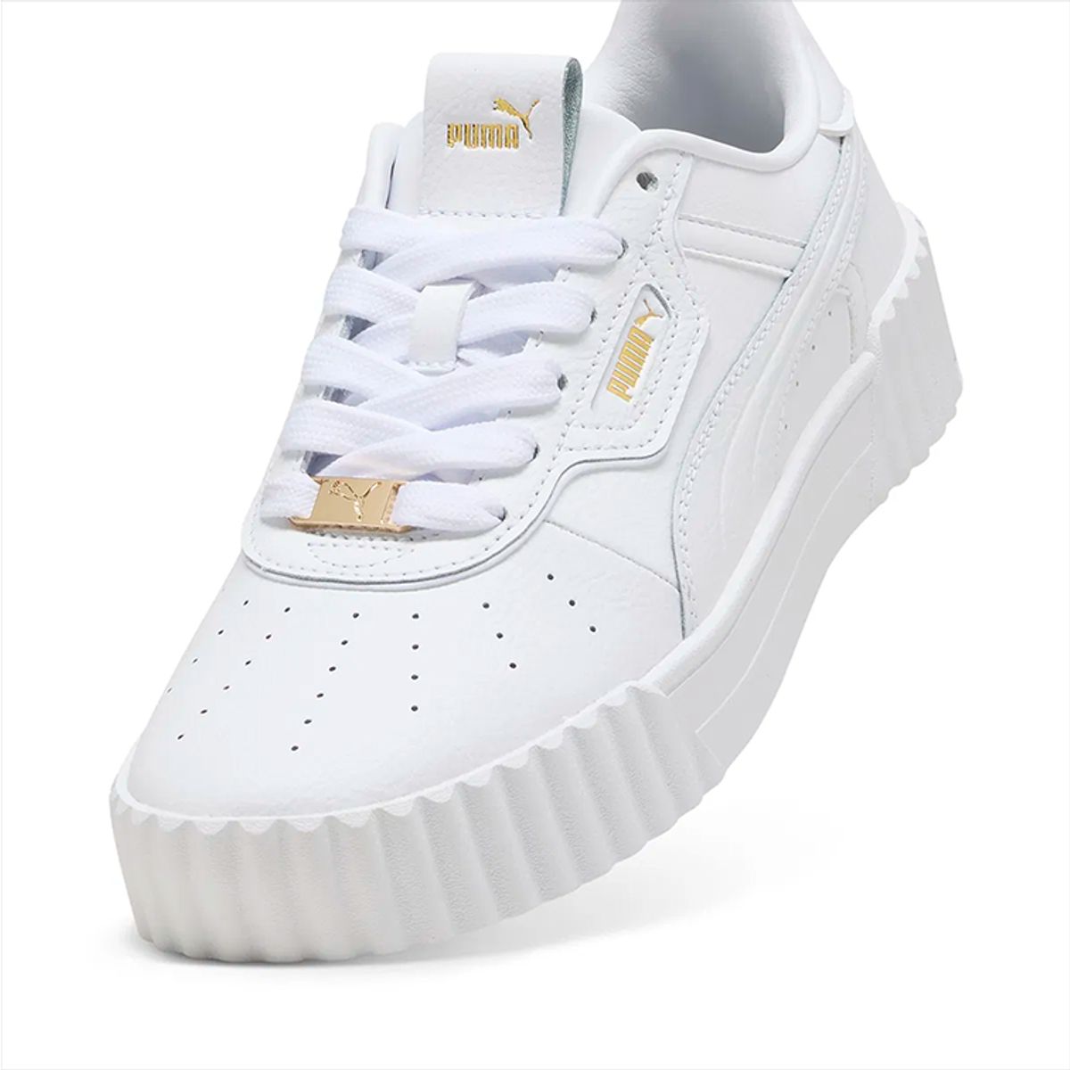 PUMA - Zapatillas Mujer Puma Carina 3.0 Luxe Blanco