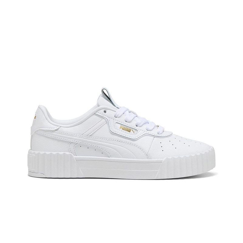PUMA - Zapatillas Mujer Puma Carina 3.0 Luxe Blanco