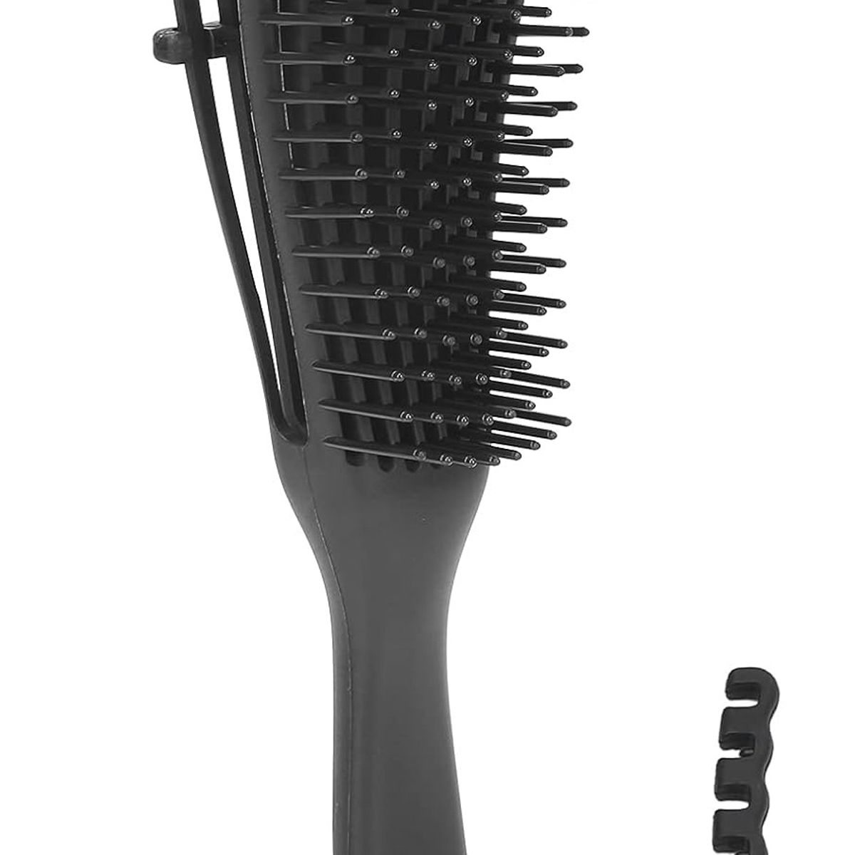 GENERICO - Mini Cepillo Flexible Desenredante Y Definidor De Rizos Negro