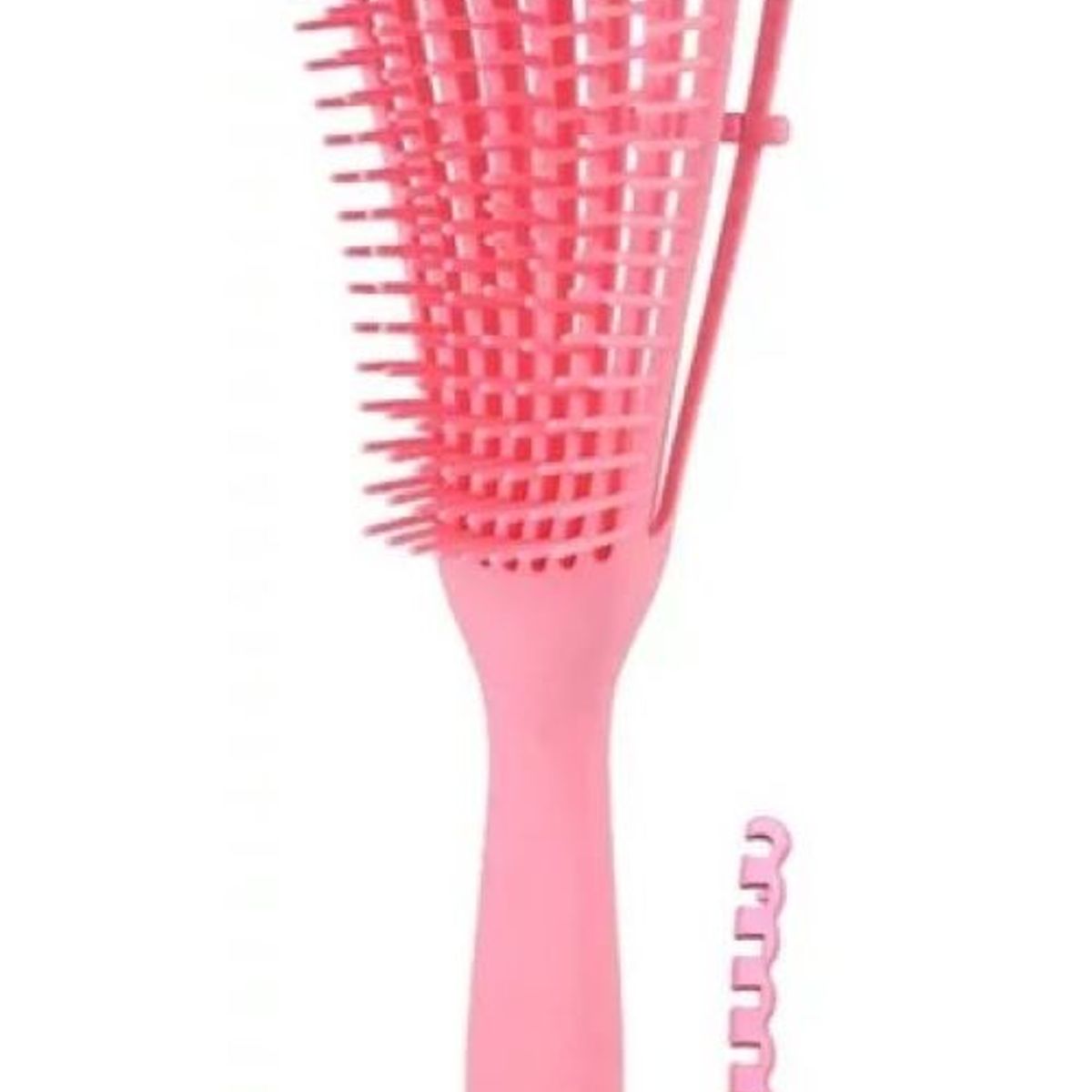 GENERICO - Mini Cepillo Flexible Desenredante Y Definidor De Rizos Rosa