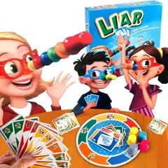 GENERICO - Juego De Mesa Nariz Larga Infantil Juego De Carta