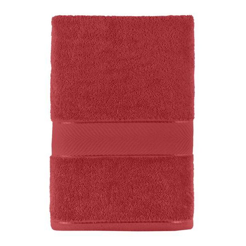 TEKA - Toalla de Baño Duomo – 67 x 140 cm Rojo