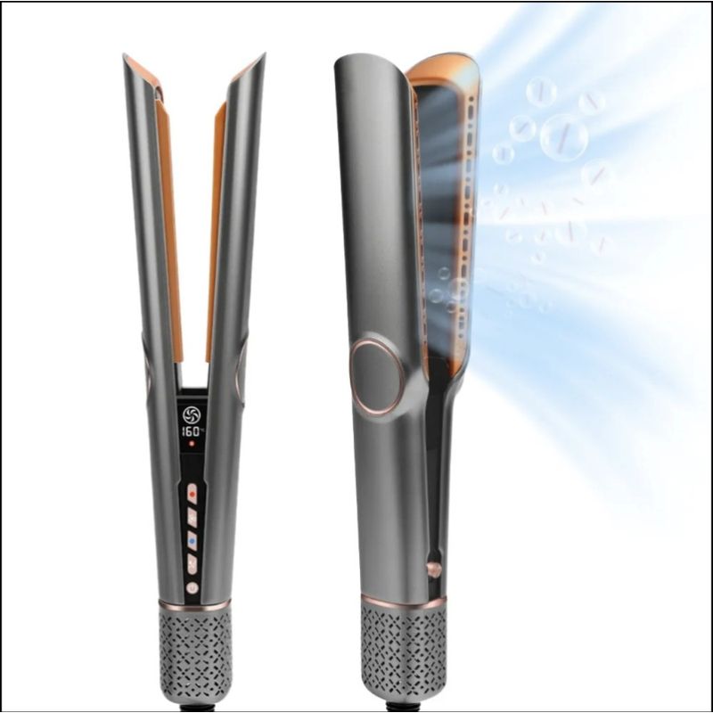 GENERICO - Alisador + secador de cabello 2 en 1 Air Straightener Onlyou