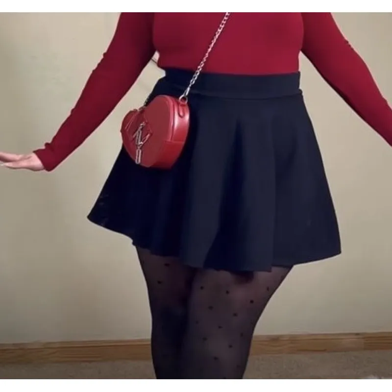 UNIK'S - Falda Sesgada Mujer Talla S a 5XL