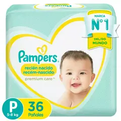 PAMPERS - Pañal Premium Care P 36