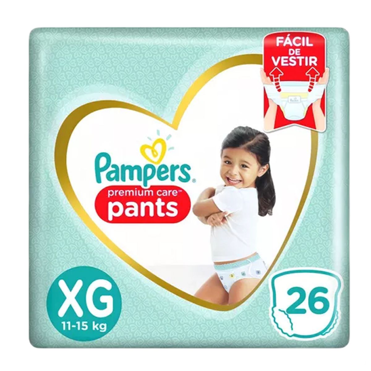 PAMPERS - Pañal Pampers Premium Care Pants XG 26