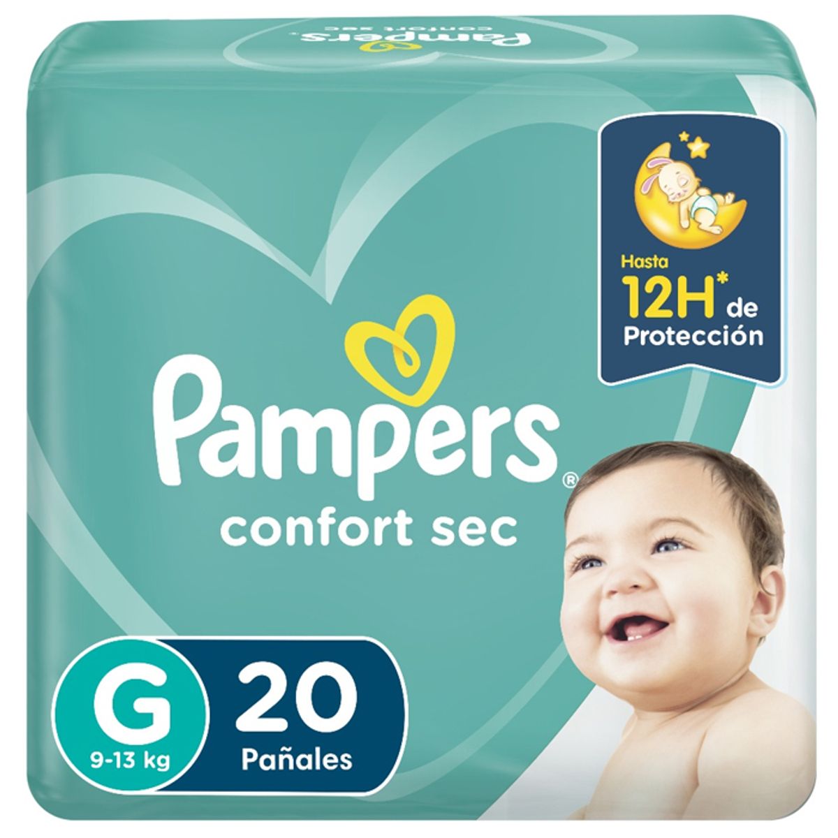 PAMPERS - Pañal Pampers Confort Sec G 20