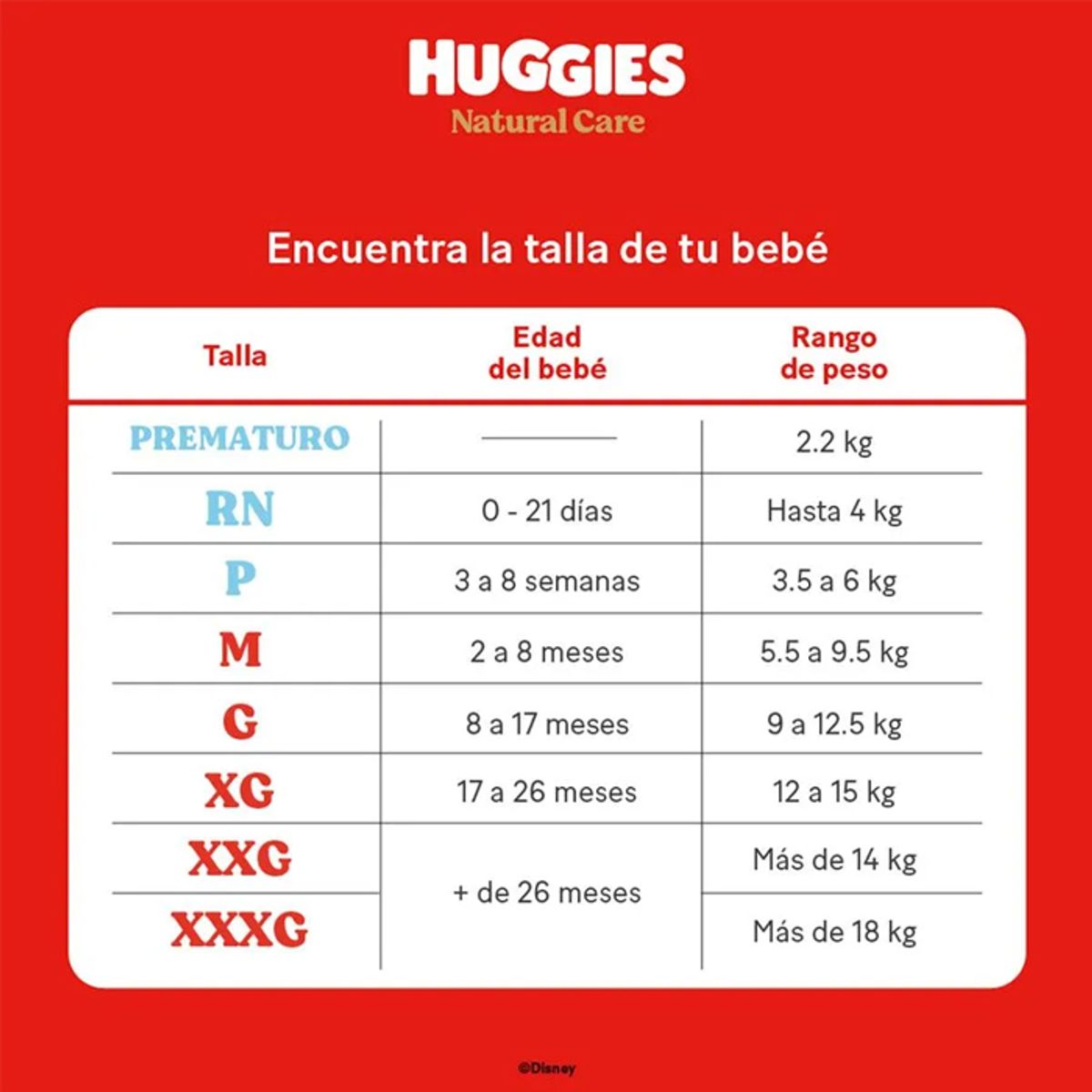 HUGGIES - Pañal Huggies Natural Care XG 52